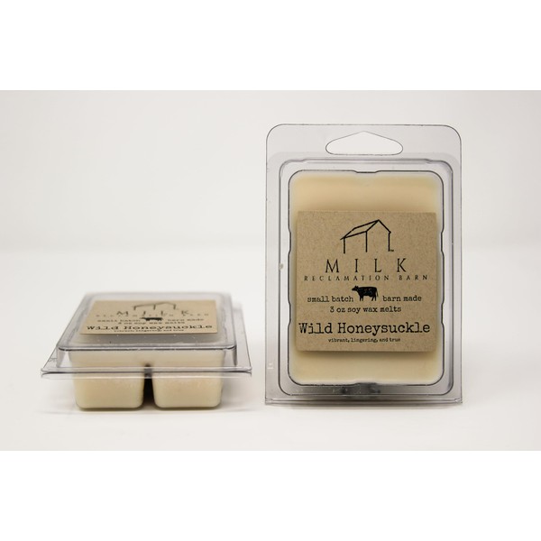 Milk Reclamation Barn Wild Honeysuckle Scented Wax Melts, 3 Oz,