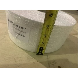 CTG Fiberglass Chopped Strand Mat 1.5 oz  X 4” Wide Chopped Strand Mat