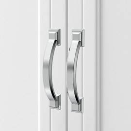 Asidrama 10 Pack 3 Inch(76mm) Polished Chrome Kitchen Cabinet Handles, Cabinet Pulls Kitchen Cabinet Hardware for Cupboard Drawer Handles Dresser Pulls