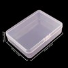 Goodma 8 Pieces Rectangular Plastic Boxes Empty Storage Organizer Containers