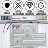 Refrigerator Garage Fridge Heater Kit, Compatible for Frigidaire Kenmore Refrigerator