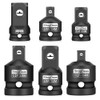 StrugDeas 6 Piece impact Socket Adapter and Reducer Set, 1/4",
