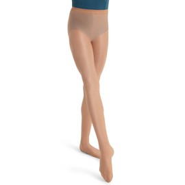 Capezio Women's 1808c Footed Tight, Light Toast, 6-Apr UK