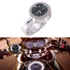 Motorcycle Handlebar Clock, Motorcycle Clock, Waterproof Silver Motorcycle Handlebar Glow