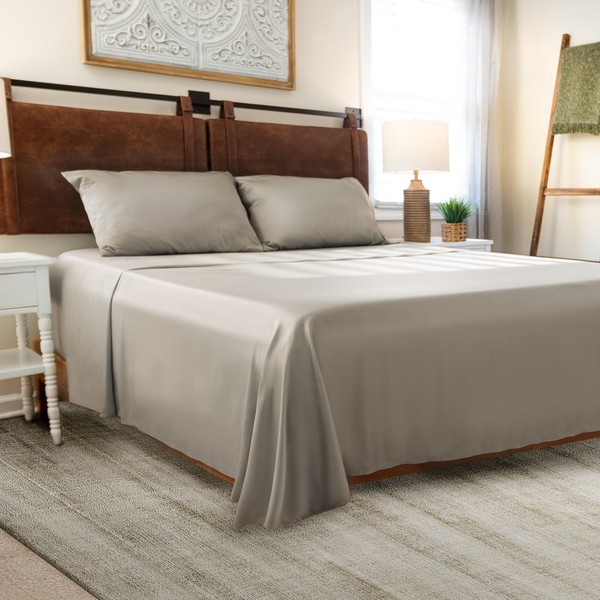 ClevaHome Sheets Twin Bed Sheet Set, 100% Rayon derived from