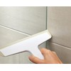 Joseph Joseph Duo Slimline Shower Squeegee with Suction-Cup Holder, Shower