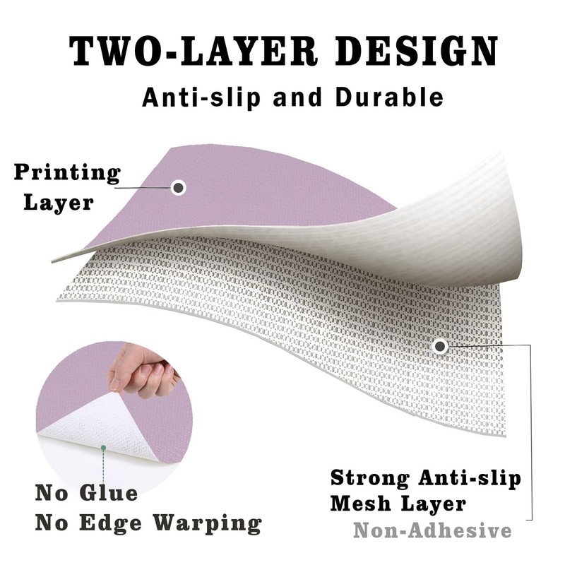 Drawer and Shelf Liner, Shelf Liner for Kitchen Cabinets,Non-Adhesive Cabinet
