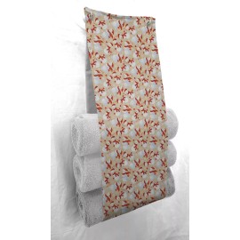 Kristin's Kreations Christmas Snowman Bath Towel Holder