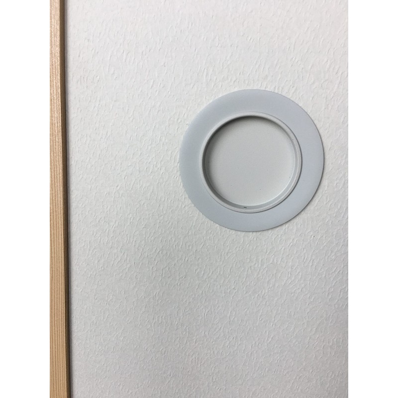 Fusuma Handle Pull 1 Piece, Round Shape, Bottom Dimensions 1.9