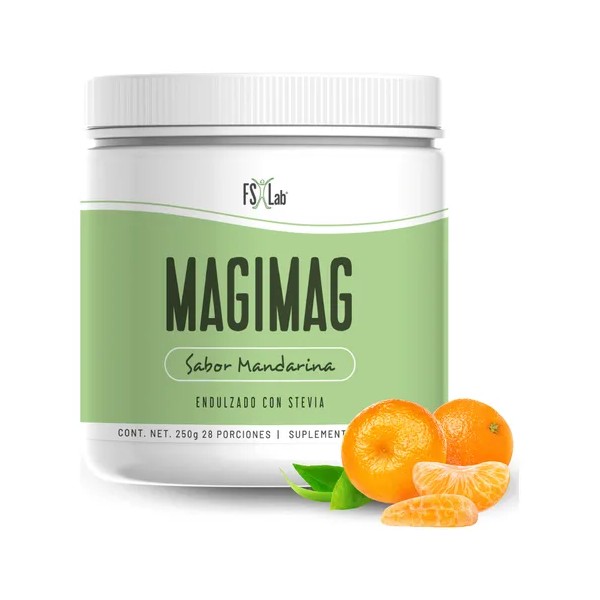 Magimag Citrato De Magnesio En Polvo Naturalslim Fs Lab Sabor