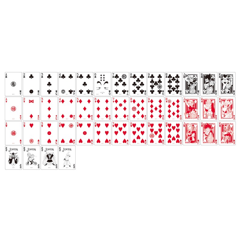 Dragon Ball Z Bicycle Playing Cards