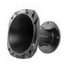 DS18 PRO-HP102/BK 2" Throat ABS Plastic Horn - Bolt On,
