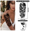 77 Sheets Pirate Temporary Tattoo for Women Men, 17 Sheets