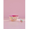 Rice Bowl Melamine Butterfly Medium