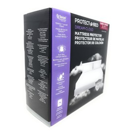 Protect-A-Bed Mattress Protector – Waterproof, Breathable, Tencel Lyocell Top – Available in Queen & King Sizes (Queen)
