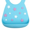 Nuby 3D Soft Silicone Baby Bib with Scoop - Silicone