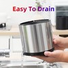 LIBODOUR Utensil Holder,Kitchen Utensil Holder For Counter,Rotating Silverware Organizer Cooking
