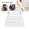 lyrlody Folding Shower Seat Wall Mounted, Foldable Shower Bench, Space-Saving