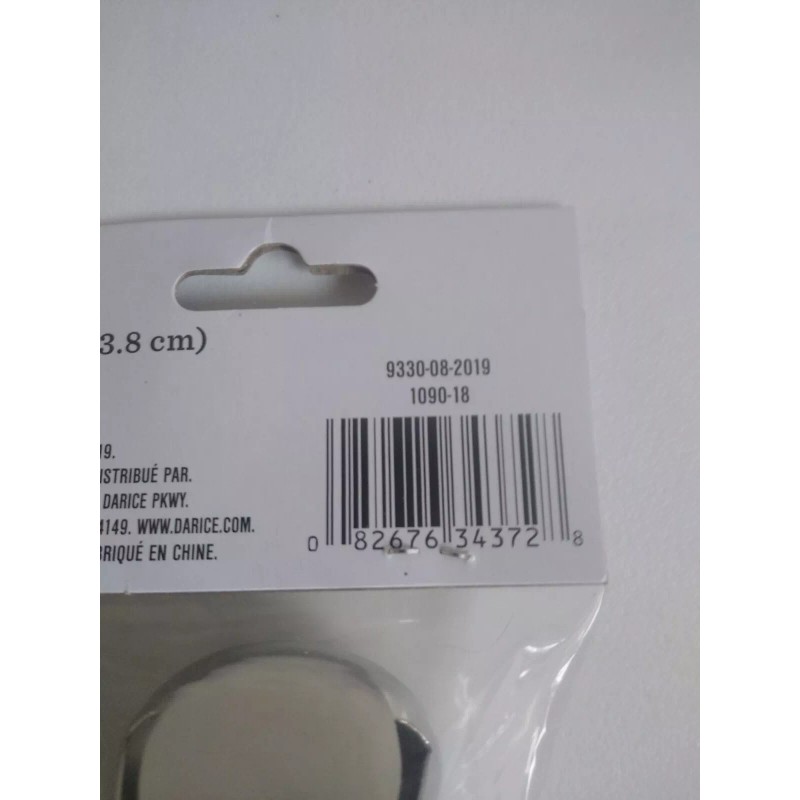 Darice Silver Shiny Jingle Bells 1.5 IN (3.8 cm) 2