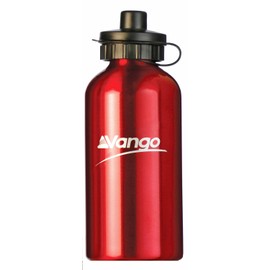 Vango Aluminium Drinking Water Bottle - Red, 0.05 Litres