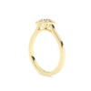 SAVEARTH DIAMONDS Bezel MiligraSet Solitaire Style, 0.50 Carat (ctw) Lab