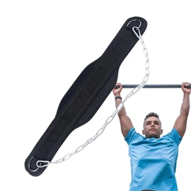 Dip Belt,Weighted Lifting Belt with Steel Chain | Bodyweight Exercises Strength Training Accessories for Pull-Up Home Gym Workout