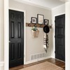 rumdraw Wall Mount Heavy Duty Antique Decorative Black Wall Hooks