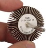 Rocaris 10 Pack Flap Wheel, 120 Grit for Rotary Tools，1/8