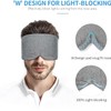 Fistech Sleep Mask for Men Women,100% Cotton with Fully Adjustable