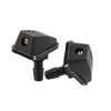 My-carlight Windscreen Washer Fan-shaped Mist Water Spray Jets Nozzles 360-Degree