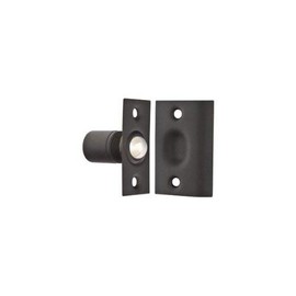 Emtek 8802 2-1/8 Inch Ball Catch with Strike (Flat Black)