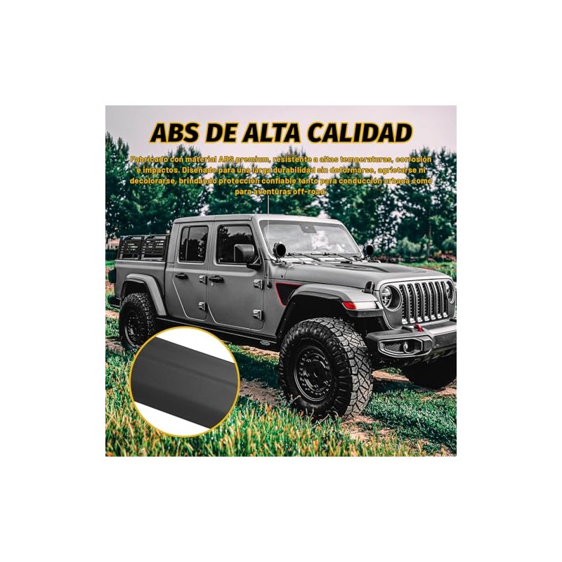 UYA Extensiones de Salpicaderas para Jeep Gladiator JT Mojave &