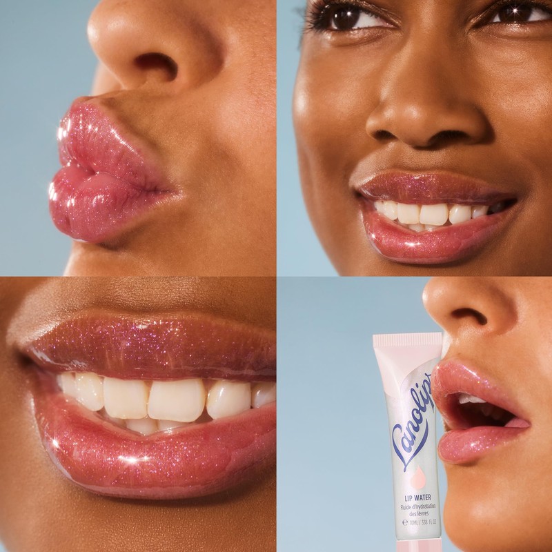 Lanolips Lip Water - Hydrating Lanolin Lip Serum with Hyaluronic