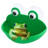 Pensino Frog Habitat Frog Dish Holder with Suction Cups, Cute