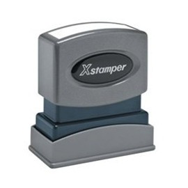 XStamper Two-Color Title Stamp RUSH