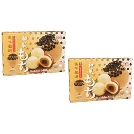 Japanese Mochi Sweet Rice Dessert (2 PACKS, BUBBLE MILK TEA MOCHI)
