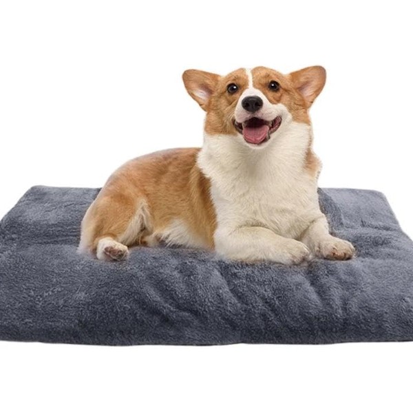 GOMETY Selbstheizende Katzendecke, 70×45cm Wärmematte Katze, Waschbare Hunde Thermodecke, Geräuschlos