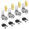 Cam Locks Keyed Alike 5/8" RV Storage Lock 4PCS RV