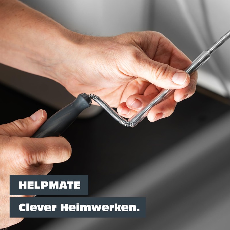 HELPMATE Pipe Cleaning Spiral Diameter 6 mm - 3 m