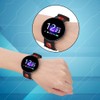 Smart Bracelet Wristband Waterproof Fitness Sleep Heart Rate Recorder (Black