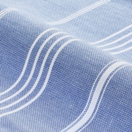 Cacala Turkish Beach Bath Towels Extra Large Blanket Peshtemal Highly Absorbent Quick and Easy Dry Soft and Comfortable for Shower, Spa, Pool, Gym and Yoga 100% Cotton Pure Series, 37" x 70"