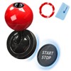 Car Engine Start Button Car One-Click Start Button Joystick Funny