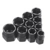 10 PCS Nut Remover Impact Nut Extractor Set, Bolt Extractor