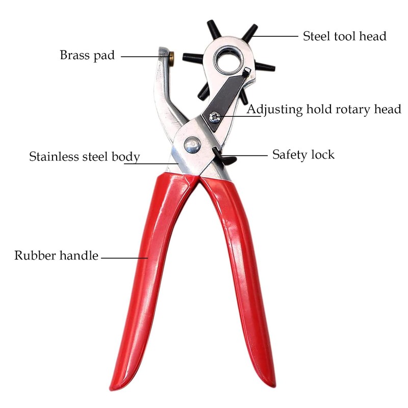 Belt Hole Puncher for Leather, Belt Hole Puncher, Leather Hole