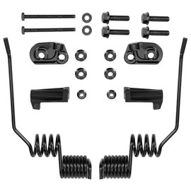 silenzioso Spring Style, Rail Mount Ice Scratchers for Ski-Doo, Snowmobile Ice Scrtchers Kit Replaces OEM#860201728, 860201140, 860201761