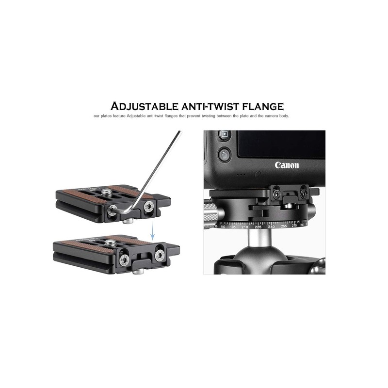 LEOFOTO Tripod Panorama Head Panoramic Plate RH-0 + Quick Release