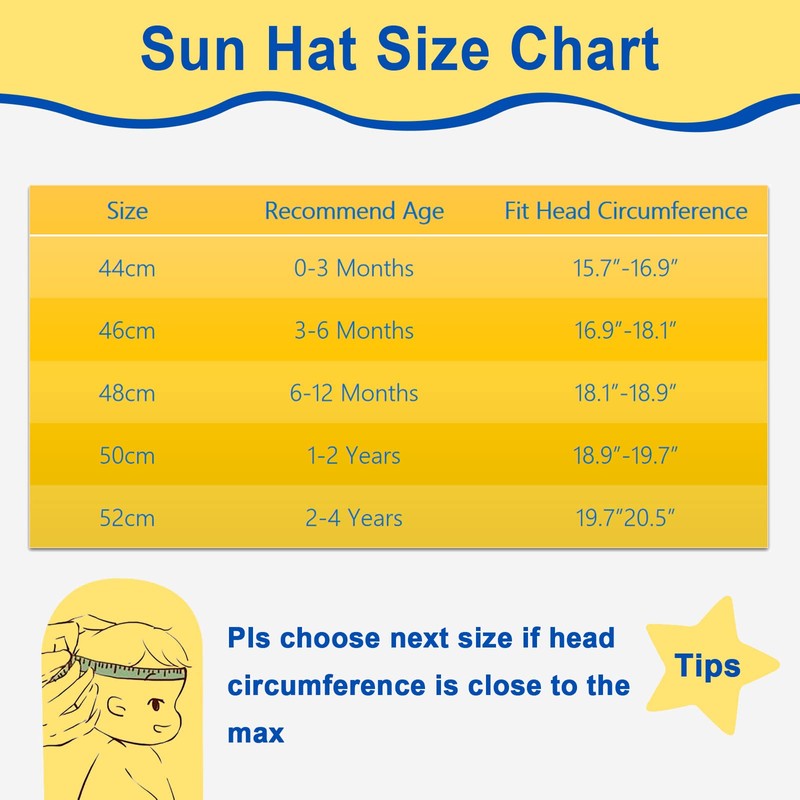 JANGANNSA Summer Baby Boys Hat Sun Protect Bucket Hat for