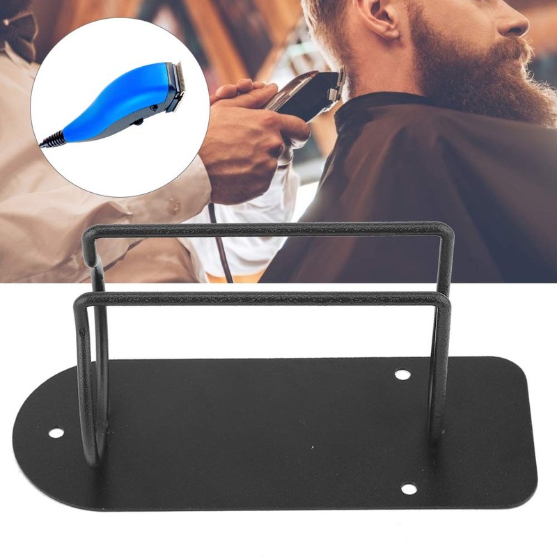 Universal Quad Clipper Holder Trimmer Salon Barber Tools Organizer (Black)