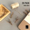 Eco Edit - Rose Gold Stainless Steel Pegs - Strong