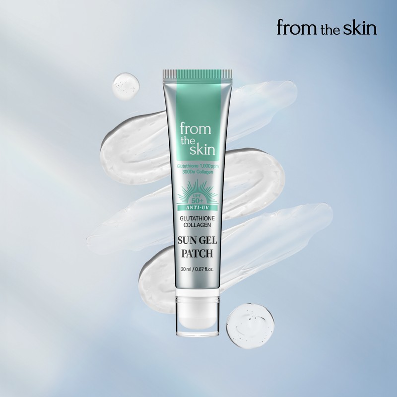 From the Skin Glutathione Collagen Sun Gel Patch 20g /
